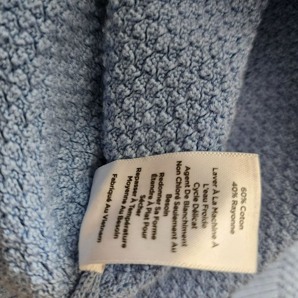 Talbots Blue Sweater Size Medium - Picture 7 of 12